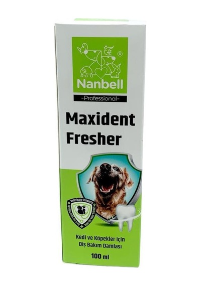 Nanbell Maxident Fresher Kedi ve Köpekler İçin Diş Bakım Spreyi 100 ML