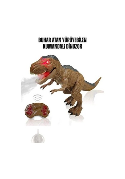 Uzaktan Kumandalı T-rex Dinozor 45 Cm - Buhar Çıkartan Sesli Işıklı Dev Figür