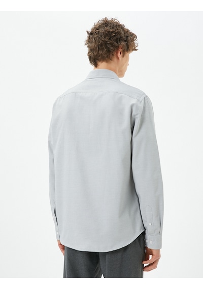 Koton Basic Gömlek Klasik Yaka Minimal Desenli Düğmeli Non Iron Beyaz Desenli 4wam60024hw 4WAM60024HW0D0 Beyaz Koton Basic Gömlek Klasik Yaka Minimal Desenli Düğmeli Non Iron Beyaz Desenli 4wam60024hw 4WAM60024HW0D0 Beyaz