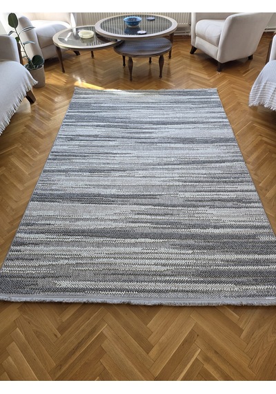Elvey Home Monaco 140 Krem Gri İskandinav Sisal Bukle Bohem Yumuşak Özel Ölçü Salon Koridor Mutfak Halı Yolluk 0140-krem/gri/bej