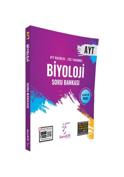 Ayt Biyoloji Soru Bankası Karekök Yayınları
