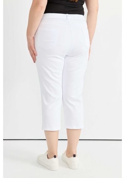 Selen Normal Bel Normal Ekru Kadın Pantolon 25ysl5381-bb Ekru