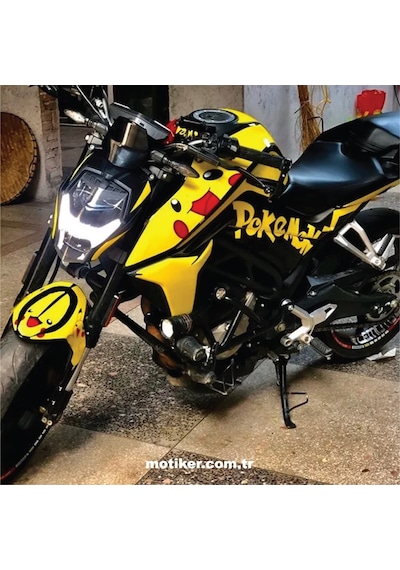 CF MOTO NK250 Pokemon Pikacu (Pikachu)Kaplama Sticker Modeli