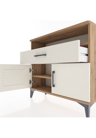 Arges Şifonyer 2 Raflı Tek Çekmeceli 2 Kapaklı 88x30x80 Çam-aytaşı Atlas Çam Arges Şifonyer 2 Raflı Tek Çekmeceli 2 Kapaklı 88x30x80 Çam-aytaşı Atlas Çam