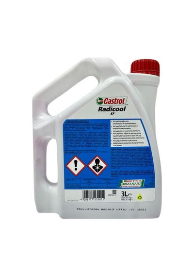 Kirmizi Castrol Antifiriz Castrol Radicool Sf 3Lt 2022 Tarihli 422594253