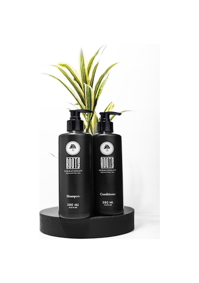 Roots Aromatherapy Shampoo 380 Ml + Conditioner 380 Ml Yıpranmış