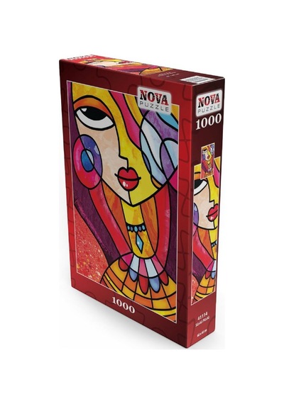 Nova Puzzle 1000 Parça Süslü Kız Puzzle