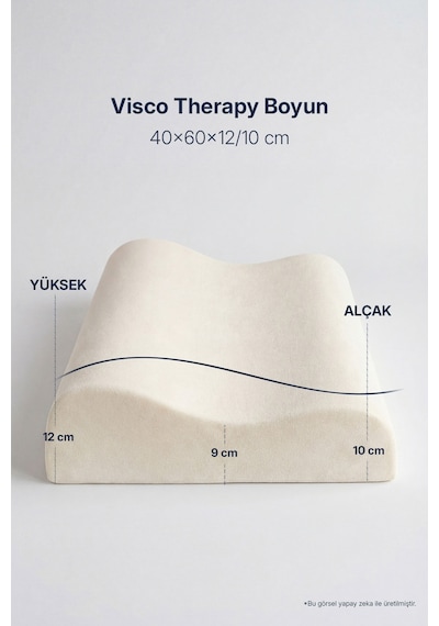 Yataş Visco Therapy Boyun Destekli Yastık 40 x 60