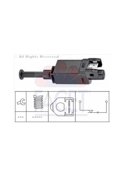 Vw Polo 75 1.6 - 100 1.4 16V Aee Afh 94-99 Fren Müşürü İki Fişli