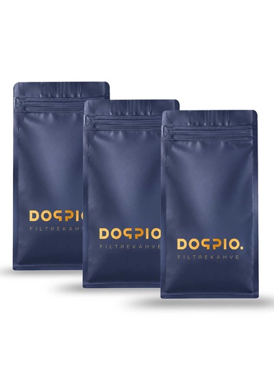 Doppio. Filtre Kahve 3'lü Paket I Öğütülmüş 3x250g V60