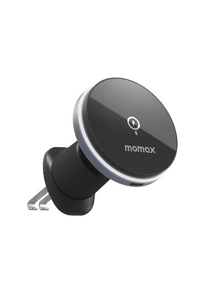 Momax Q.Mag Mount 5 15W Magnetic Wireless Şarjlı Araç İçi Telefon Tutucu