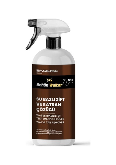 Araç Oto Su Bazlı Zift Ve Katran Sökücü Sprey 500ml Basılısk