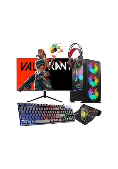 Zeiron GMX60 i5-3470 16 GB 1 TB+240 GB RX550 23.8" Masaüstü Oyuncu Bilgisayar