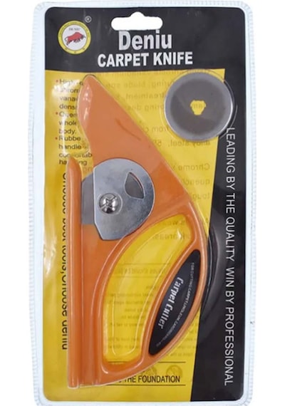 Halı Kenarı Kesim Bıçağı 45mm Yuvarlak Bıçaklı Rulet Kesici