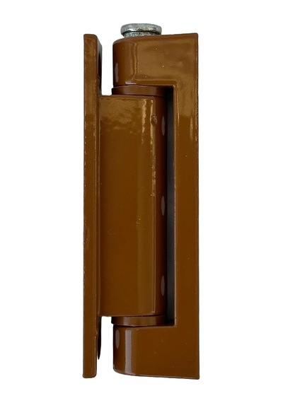 Plastik Pencere Ve Kapılar Için Metal Menteşe 75mm Kısa Tip Kahverengi Genel