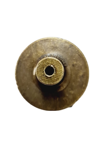 Porselen Düğme Kulp Metal Antiksarı Beyaz Sarmasık / 5 Adet Antik