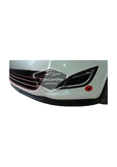 Hyundai İ20 2008-2014 Uyumlu Üniversal Astra H Lip Esnek Ön Lip 2 Parça Tampon Altı Dil Karlık Ön Ek 00 Şüscaroto Aksesuar