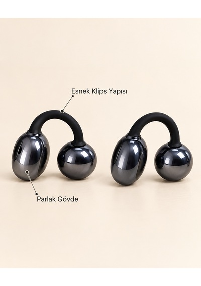 Küpe Tipi Klipsli Kulaklık 30 Mah Batarya 250 Mah Şarj Kutusu 2500 Saat Bekleme