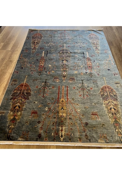 Eko Halı Antique Atk 09 Aqua Yıkanabilir Makina Halısı