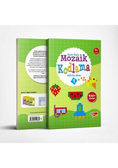 Okul Öncesi Kare Kare Mozaik Kodlama 1. Seviye