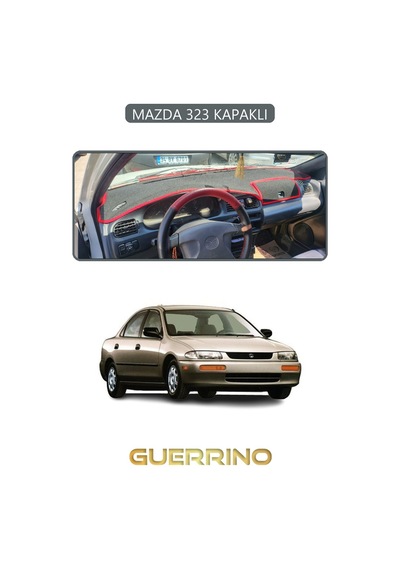 Mazda 323 Kapaklıtorpido Koruma Halısı Gri Kenar