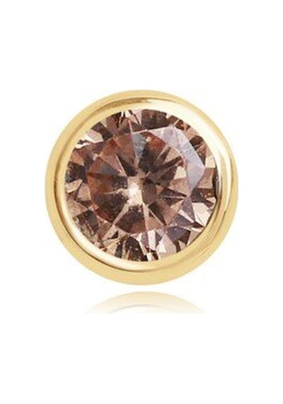 Diamond Line - Gülaylar - Sarı Altın 14 Ayar Trend Renkli Taşlı T N11.9246