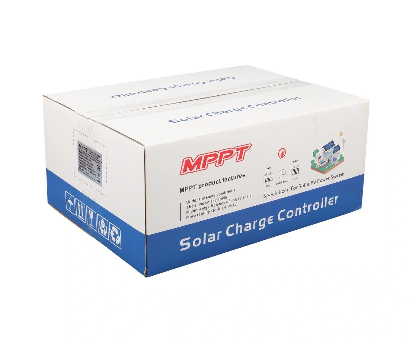 Sunsolar Mpk60 Mppt Solar Şarj Kontrol Cihazı 60a 12v 24v 36v 48v Otomatik 250v Maksimum Pv Lcd Ekranlı Rs485 Portlu