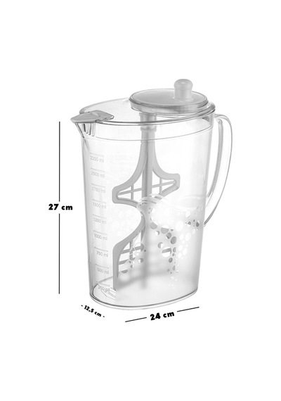 Aqua Mix Karıştıcılı 2250 Ml Ayran, Limonata Vb. Sürahi