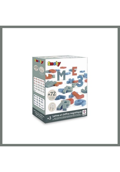 Bezos 72 Magnetic Letters & Numbers Mmbz
