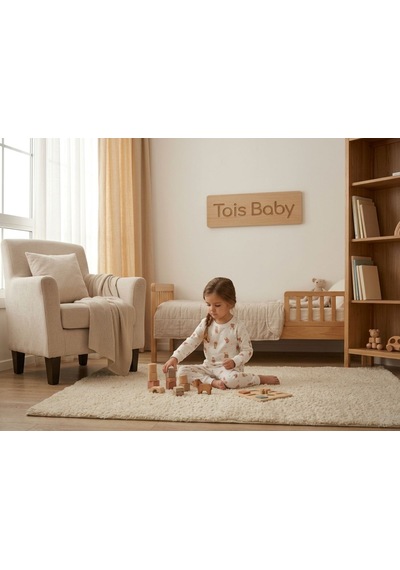 Tois Baby Kız Çocuk Pijama Takımı Ekru