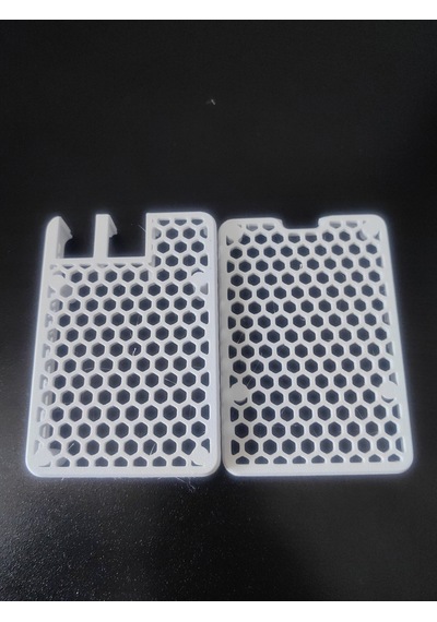 Raspberry Pi 5 Honeycomb Case Snap-fit Montaj, Üstün Hava Akışı