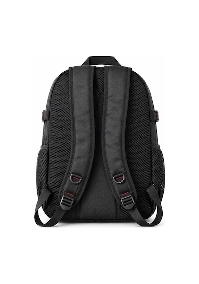 Unisex Siyah 5 Cepli Suya Dayanıklı Sırt Çantası Seyahat Outdoor Ve Günlük Kullanım
