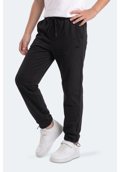 Slazenger Punto Unisex Çocuk Siyah Eşofman Altı