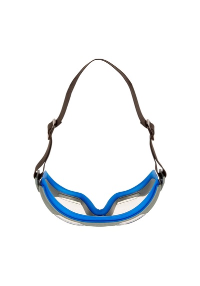 3m Goggle Gear 500 İş Güvenliği Koruyucu Gözlükler, Neopren Baş Bandı, Scotchgard Buğu Önleyici/çizi