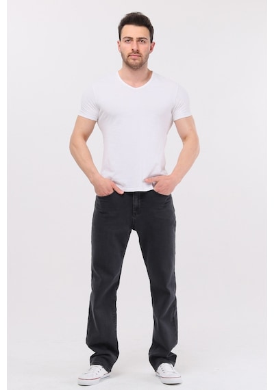Cedy Denım Erkek Baggy Salaş Bol ve Rahat Marcus Hunter Kot Pantolon C346 001