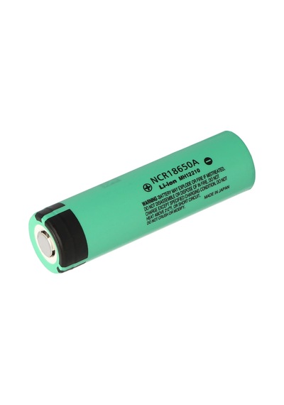 Panasonic Ncr18650A 3.6V 3100 Mah li-Ion Pil Korumasız Not Boyutları 64.9x18.1MM