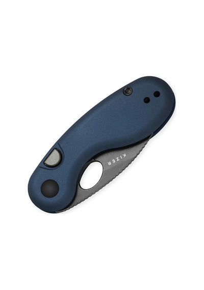 Kizer Microbe Kizer Button Liner Lock 14c28n Aluminum Kizerv 2742a1 Kamp Çakısı Kum
