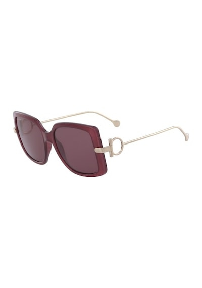 Salvatore Ferragamo 913s 606 55 Kadın Güneş Gözlüğü Bordo 52682552