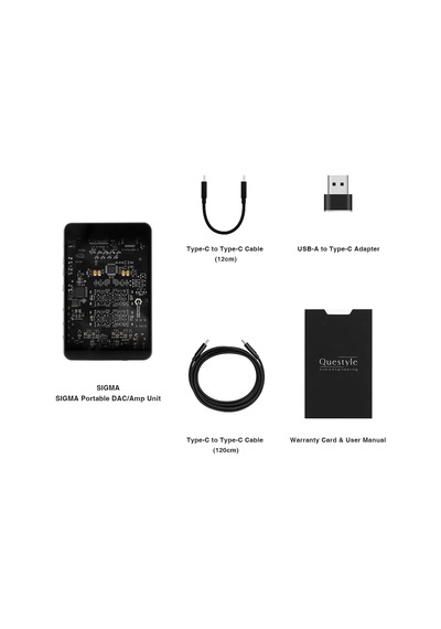 Questyle Sigma Bluetooth Taşınabilir Dac & Kulaklık Amfisi