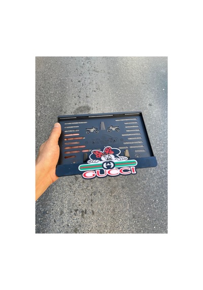 Motorsiklet Pleksi Plakalık - 643160339