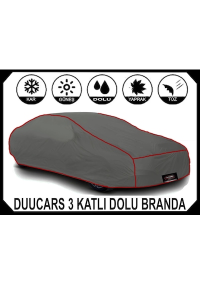 3 Katlı Dolu Darbe Koruyucu Opel Vectra Araba Brandası Oto Branda Araba Çadırı