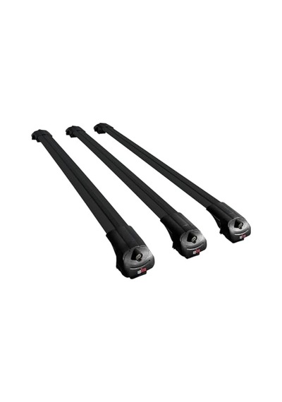 Accessorypart Porsche Cayenne 2003-2011 Arası İle Uyumlu Ace-1 Ara Atkı Tavan Barı Siyah 3 Adet Bar
