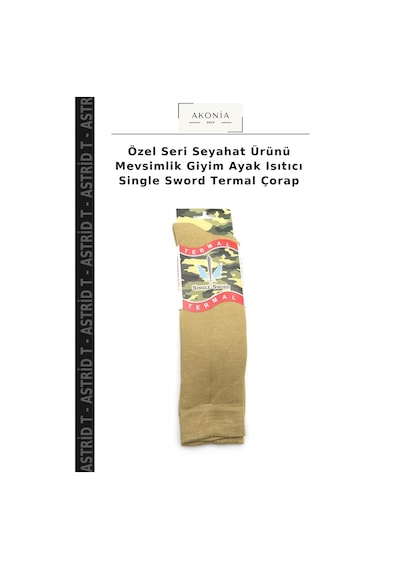 Astrid T Özel Seri Seyahat Ürünü Mevsimlik Giyim Ayak Isıtıcı Single Sword Termal Çorap Çok Renkli