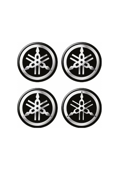 Gogo Yamaha Uyumlu 2,4x2,4 Cm Dörtlü Damla Etiket