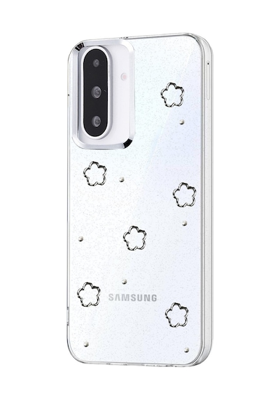 Samsung Uyumlu Galaxy A36 Uyumlu Fiyonk Desenli Kapak - Desen 2 Renkli