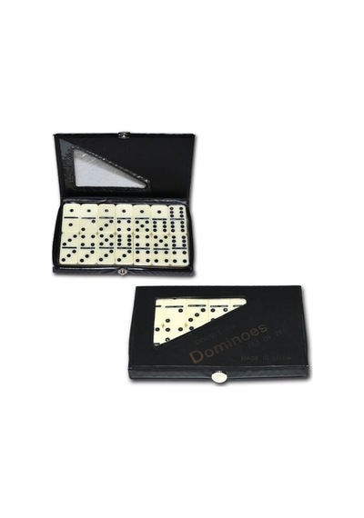Çantalı Orta Boy Melamin Domino Taşı 28 Parça Domino Oyunu
