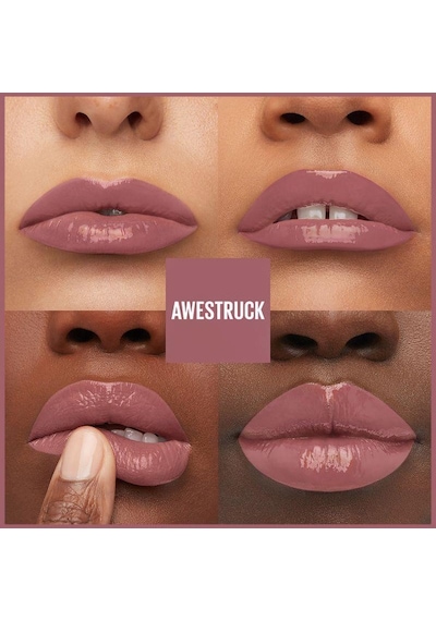 Maybelline New York Super Stay Vinyl Ink Likit Ruj 110 Awestruck