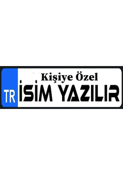 Kişiye Özel Ahşap Dekor Plaka, Araba Plaka, Isimli Plaka, Cam Önü Plakası, Aksesuar Plaka