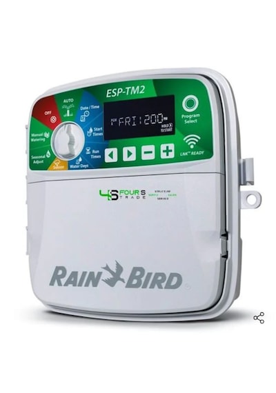 Rain Bird Tm2-4 İstasyonlu Kontrol Ünit. Ve 4adet 100hv Vana Seti