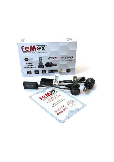 Femex Ford Connect 3 2022- Kısa Led Far Gt Nano Pro